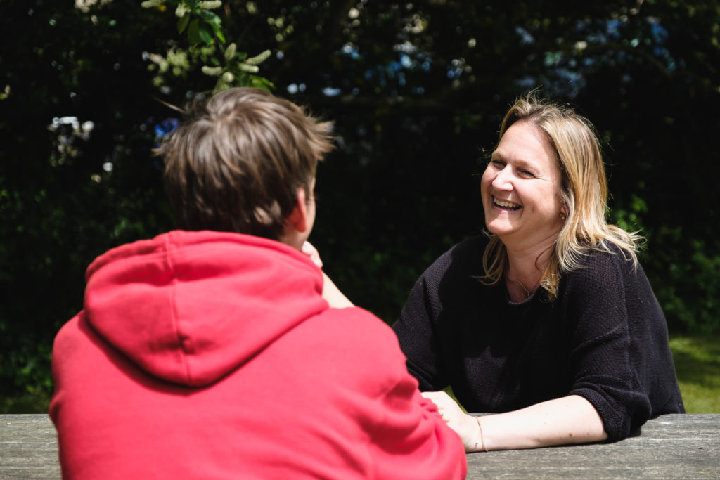 Corporate marketing photography - image from a series capturing a range of emotions for the charity Action on Addiction