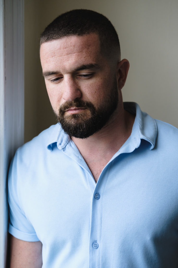 Corporate marketing photography - image from a series capturing a range of emotions for the charity Action on Addiction