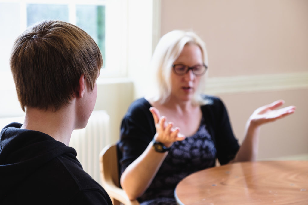 Corporate marketing photography - image from a series capturing a range of emotions for the charity Action on Addiction