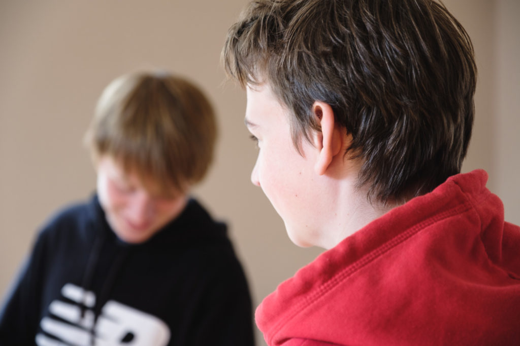 Corporate marketing photography - image from a series capturing a range of emotions for the charity Action on Addiction
