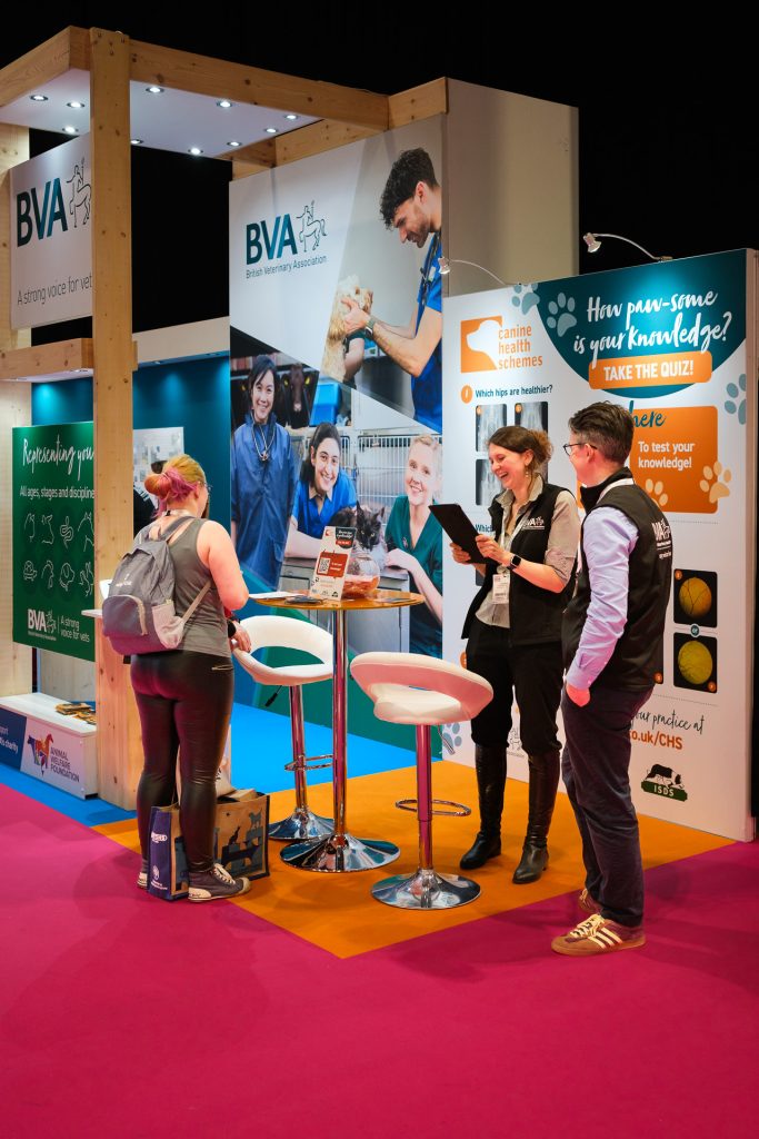 Images from a project with the BVA by Nick Cole Photography at the London Vet Show 02