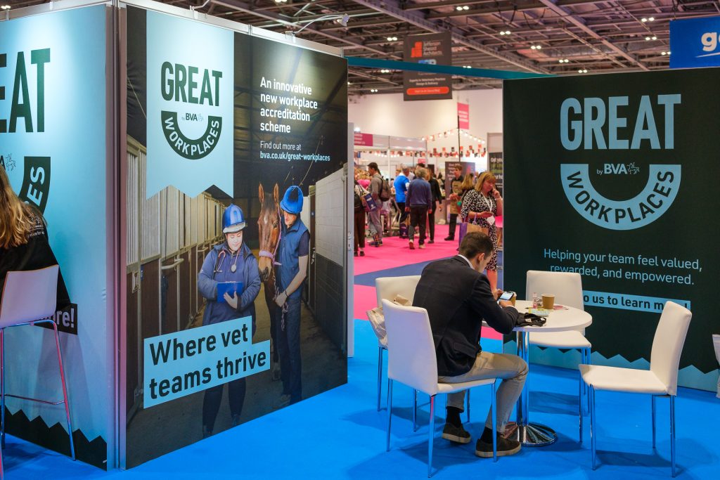 Images from a project with the BVA by Nick Cole Photography at the London Vet Show 01